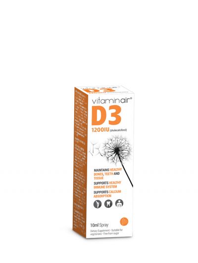 Medicair Vitaminair D3 1200iu Spray 10ml