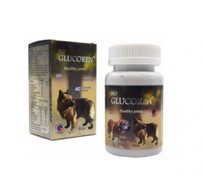 Medichrom Bio Glucoren Healthy Joints Συμπλήρωμα Διατροφής Σκύλου 40 Μασώμενα Δισκία