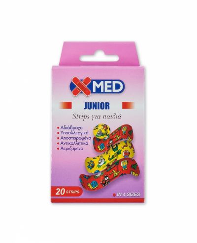 Medisei X-Med Strips Παιδικά Αδιάβροχα 20τμχ
