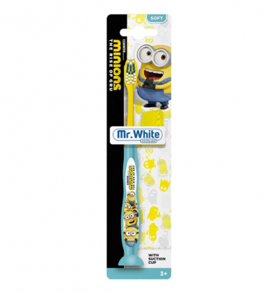 Mr.White Minions Toothbrush Παιδική Χειροκίνητη Οδοντόβουρτσα, 1τμχ