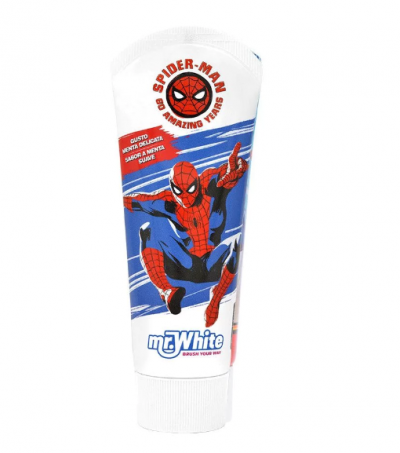 Mr.White Spider Man Toothpaste Παιδική Οδοντόκρεμα, 75ml