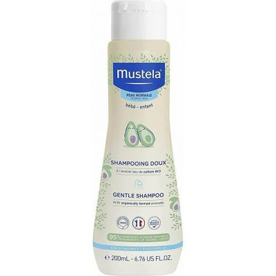 Mustela Gentle Shampoo - Απαλό Σαμπουάν Με Αβοκάντο Βιολογικής Καλλιέργειας 200ml