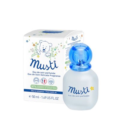Mustela Musti Eau De Soin Delicate Fragrance -Διακριτικό Άρωμα για Βρέφη και Παιδιά 50ml