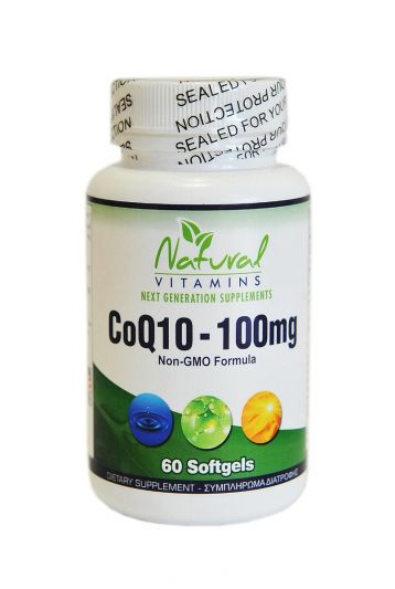 Natural Vitamins CoQ10 100mg 60 Κάψουλες