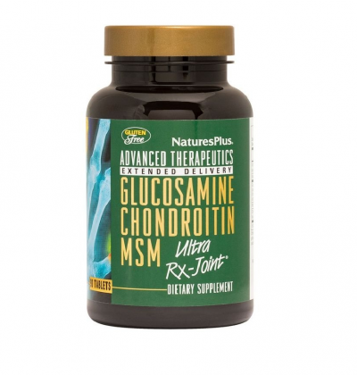 Natures Plus Glucosamine Chondroitin MSM Ultra RX-Joint 90 Ταμπλέτες