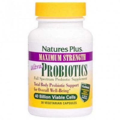 Natures Plus Ultra Probiotics 30 Φυτικές Κάψουλες