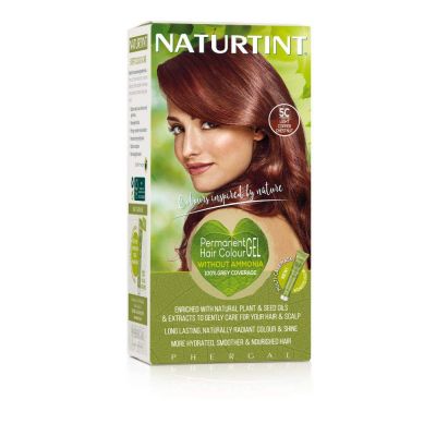 Naturtint Φυτική βαφή μαλλιών - 5C Καστανό χαλκοχρουν ανοιχτό 1 Τεμ