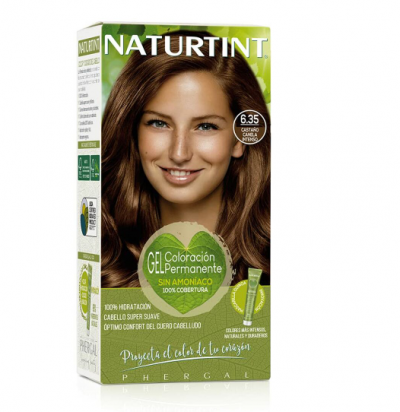 Naturtint Φυτική βαφή μαλλιών - 6.35 Έντονο Καστανό Κανέλα 1 Τεμ