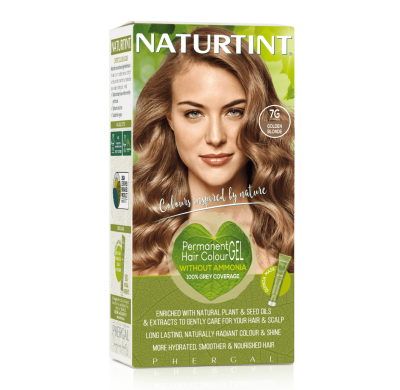 Naturtint Φυτική βαφή μαλλιών - 7G Ξανθό χρυσαφί 1 Τεμ