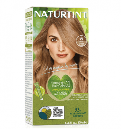 Naturtint Φυτική βαφή μαλλιών - 8G Ξανθό ανοιχτό χρυσαφί 1 Τεμ