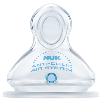 Nuk First Choice Flow Control No Colic Θηλή Σιλικόνης  6-18m 1τμχ