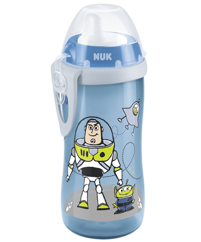 Nuk First Choice Toy Story Kiddy Cup Παγουράκι με Ρύγχος 12+ μηνών Μπλε, 300ml