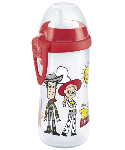 Nuk First Choice Toy Story Kiddy Cup Παγουράκι με Ρύγχος 12+ μηνών Κόκκινο, 300ml