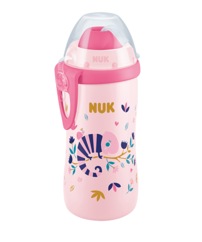 Nuk Flexi Cup Παγουράκι Που Αλλάζει Χρώμα Ροζ 12+ 300ml
