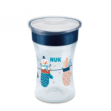 Nuk Magic Cup Snow Limited Edition Κύπελλο 8m+, Μπλέ, 230ml