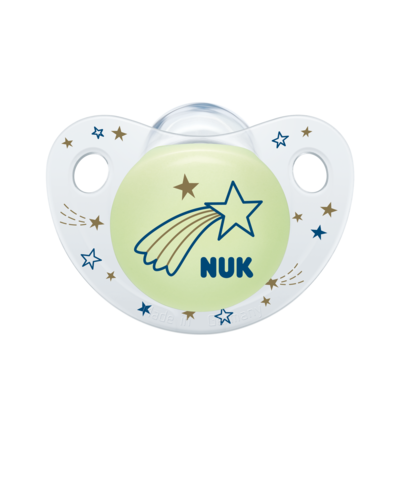 Nuk Trendline Night & Day Σιλικόνης Αστέρι 0-6m 1τμχ