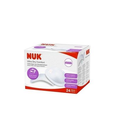 Nuk Ultra Dry Comfort Επιθέματα Στήθους  24 τμχ