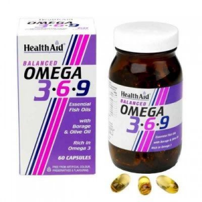 Health Aid Omega 3 - 6 - 9 1155mg 60 caps
