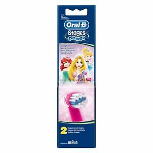 Oral-B Stages Power Disney Ανταλλακτικά για Ηλεκτρική Παιδική Οδοντόβουρτσα 2τμχ