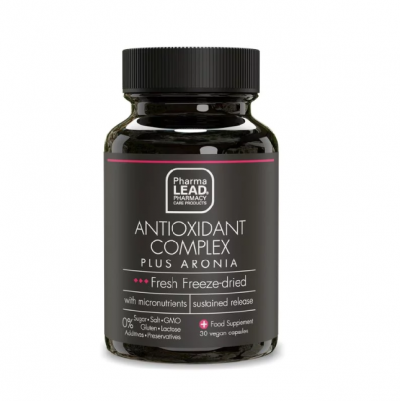 Pharmalead Antioxidant Complex Plus Aronia 30 Φυτικές Κάψουλες