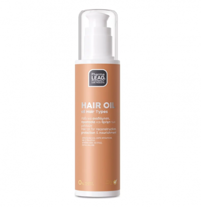 Pharmlead Hair Oil - Λάδι για Αναδόμηση, Προστασία και Θρέψη των Μαλλιών 125ml
