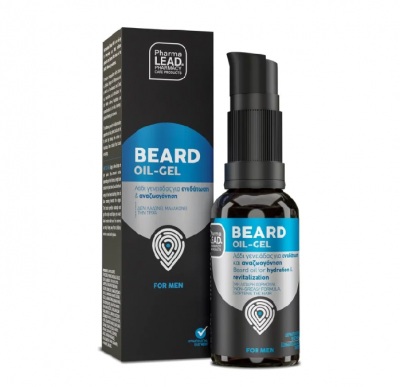 Pharmalead Men Beard Oil Gel Λάδι Γενειάδας για Ενυδάτωση & Αναζωογόνηση, 30ml