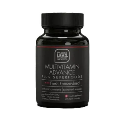 Pharmalead Multivitamin Advance Plus Superfoods - Ισχυρή Σύνθεση για την Ενίσχυση του Οργανισμού, 90 Φυτικές Κάψουλες