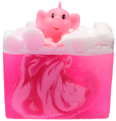 Bomb Cosmetics Σαπούνι Γλυκερίνης "Pink Elephants & Lemonade Soap" 100gr