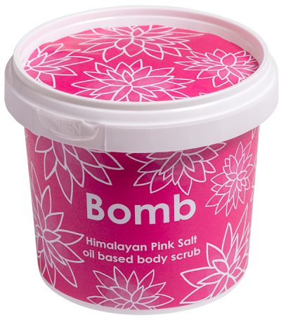 Bomb Cosmetics Himalayan Pink Salt oil based Body Scrub 365ml