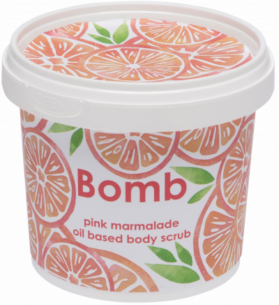 Bomb Cosmetics Pink Marmalade Body Scrub 365ml