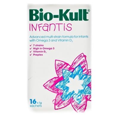 Protexin Bio-Kult Infantis Προβιοτικά για Βρέφη & Παιδιά με Ω3 & Βιταμίνη D3 16 φακελάκια