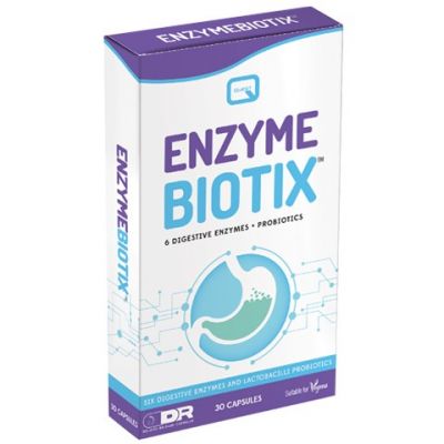 Quest Enzyme Biotix Συνδυασμός Πεπτικών Ενζύμων 30 Κάψουλες