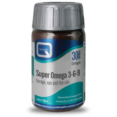 Quest Super Omega 3-6-9 30 Κάψουλες