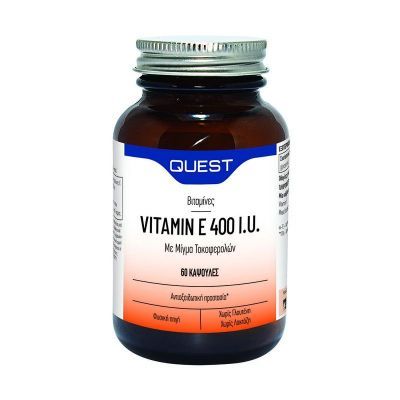 Quest Vitamin E 400IU with Mixed Tocopherols 30 Κάψουλες