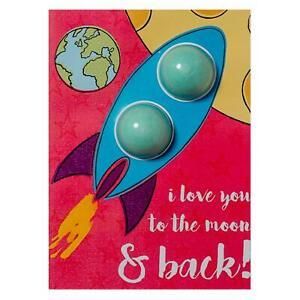Bomb Cosmetics Ευχετήρια Κάρτα I love You to the moon & Back