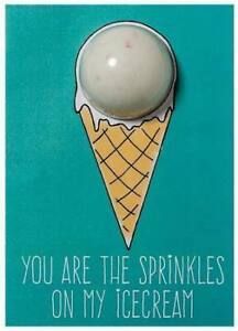 Bomb Cosmetics Ευχετήρια Κάρτα You are my Sprinkles on my Ice Cream