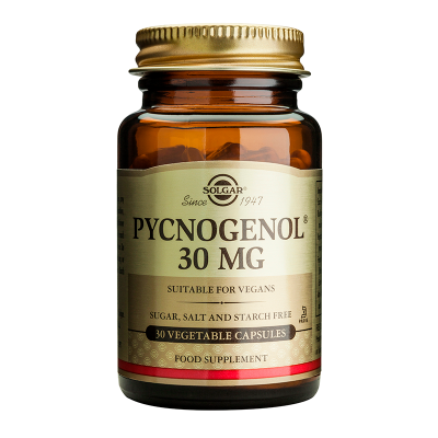 Solgar Pycnogenol 30mg 30 Κάψουλες