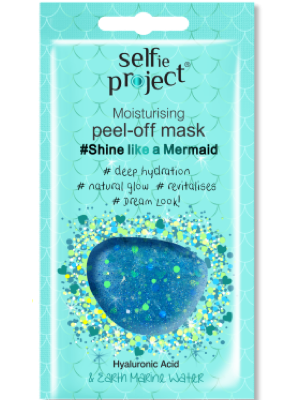 Selfie Project Shine like a Mermaid Μάσκα Προσώπου για Ενυδάτωση 12ml