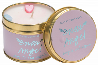 Bomb Cosmetics Snow Angel Tinned Handmade Candle 1τμχ 243g