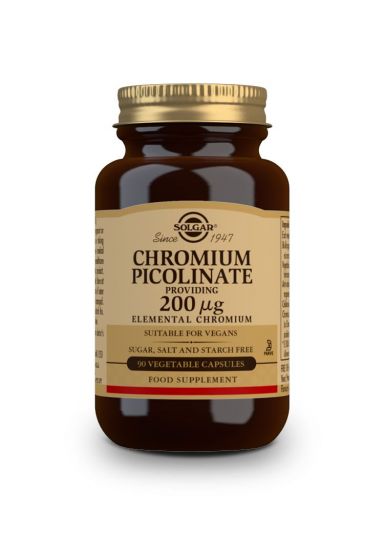 Solgar Chromium Picolinate 200 μg 90 Κάψουλες