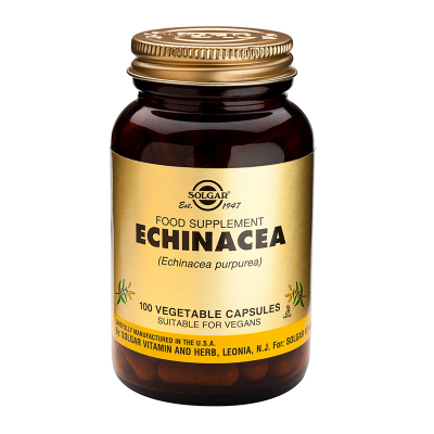 Solgar Echinacea (Εχινάκεια) 100 Φυτικές Κάψουλες
