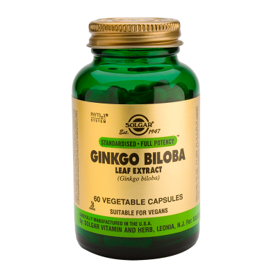 Solgar Ginkgo Biloba Leaf Extract 60 Φυτικές Κάψουλες