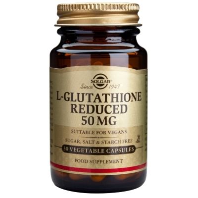 Solgar L-Glutathione Redused 50mg 30 Φυτικές Κάψουλες
