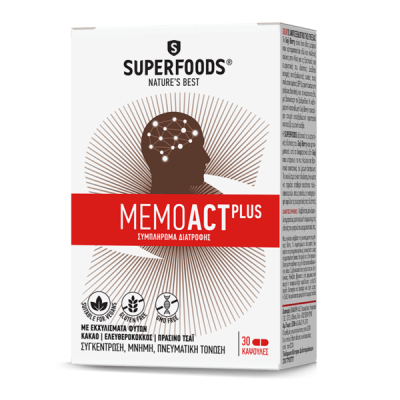 Superfoods MemoACT Plus 30 Caps