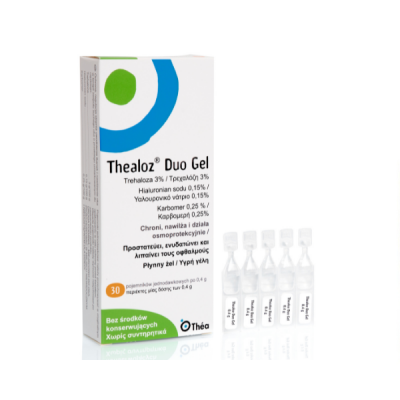 Thea Pharma Hellas Thealoz Duo Gel 30 Μονοδόσεις x 0.4 g