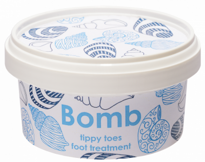 Bomb Cosmetics Αναζωογονητική κρέμα ποδιών Tippy Toe 210ml