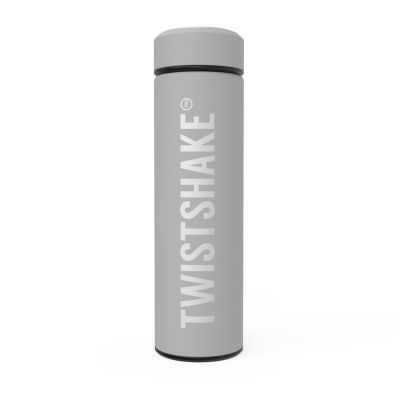 Twistshake Θερμός Ζεστού Κρύου Pastel Grey 420ml