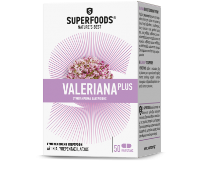 Superfoods Valeriana Plus 300mg 50caps