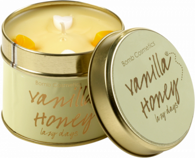 Bomb Cosmetics Vanilla Honey Handmade Candle 1τμχ 243g
