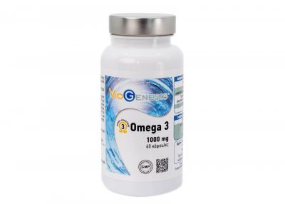Viogenesis Omega-3 Fish Oil 1000mg 60 Κάψουλες